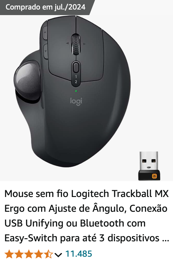 Mouse Ergonômico